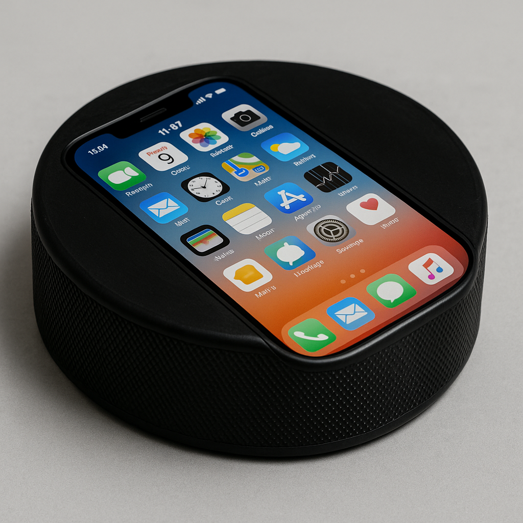 Smart Pucks and Smart Ice